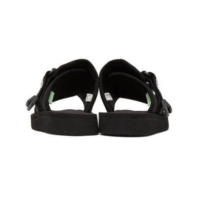 Shop Suicoke Black Kaw-cab Sandals