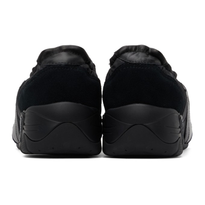 Shop Raf Simons Black Solaris-22 Low Loafers In Black0003