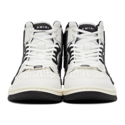 Amiri Skeleton High-top Sneakers In Black White | ModeSens