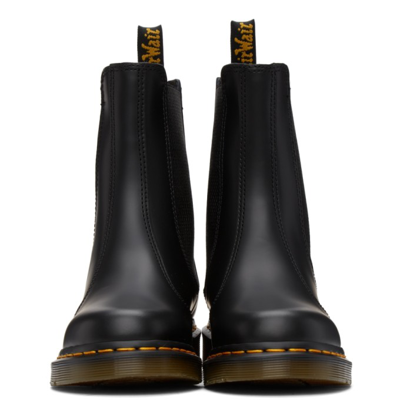Shop Dr. Martens' Black 2976 Smooth Chelsea Boots