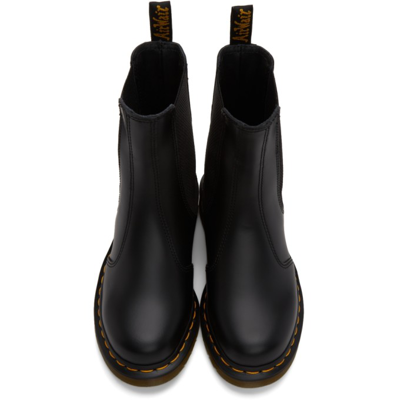 Shop Dr. Martens' Black 2976 Smooth Chelsea Boots