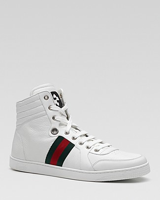 gucci white high tops