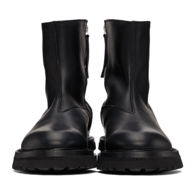 Shop Adyar Ssense Exclusive Black Zip Boots