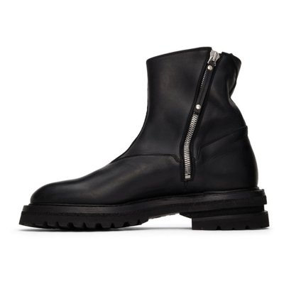Shop Adyar Ssense Exclusive Black Zip Boots