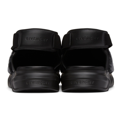 Shop Givenchy Black Shearling & Leather Marshmallow Loafers In 001-black