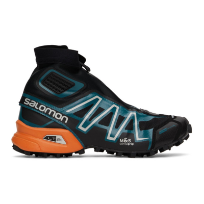 Salomon Multicolor Snowcross Advanced Sneakers In Black Blue | ModeSens