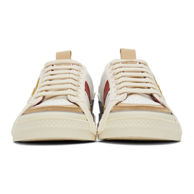 Shop Dolce & Gabbana Custom 2.zero Calfskin Low-top Sneakers In 8k703 Spiaggia/beige