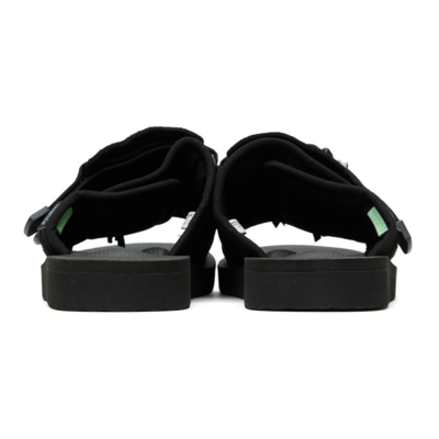 Shop Suicoke Black Hoto-scab Sandals
