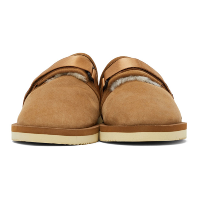 Shop Suicoke Brown Zavo-m2ab Sandals