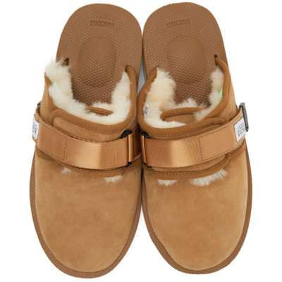 Shop Suicoke Brown Zavo-m2ab Sandals