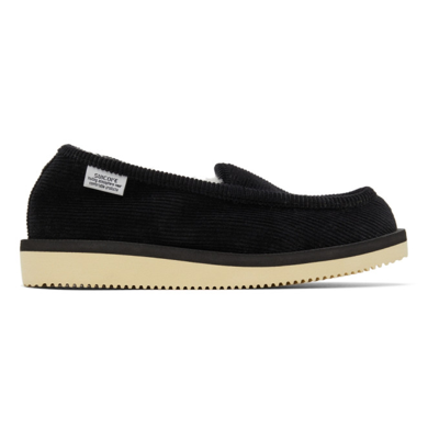 Shop Suicoke Ssd-comab Loafers In Black