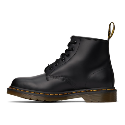 Shop Dr. Martens' Smooth 101 Boots In Black