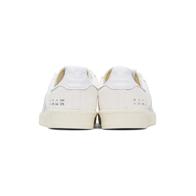 Shop Adidas Originals White Campus 80s Sneakers In White/beige