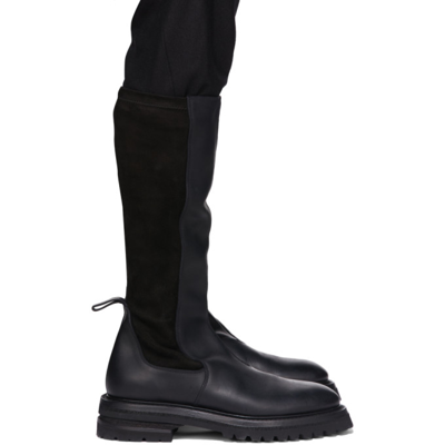 Shop Adyar Ssense Exclusive Black Lancer High Boot