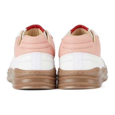 Shop Chloé Kids Off-white Franckie Sneakers In 117 Offwhit