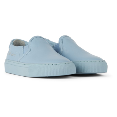 Shop Common Projects Kids Slip-on Sneakers In 6011 Powde