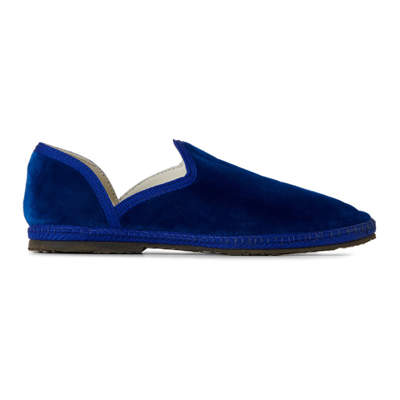 Shop The Row Kids Friulane Slippers In Klein Blue