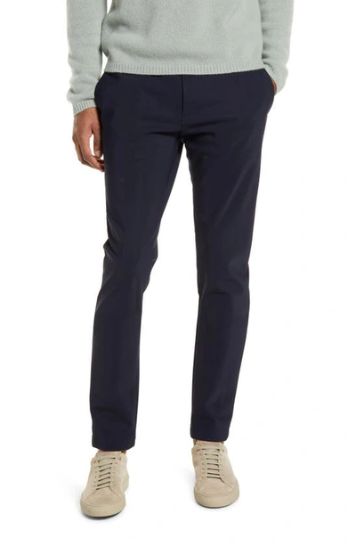 Theory Zaine Precision Ponte Knit Pants In Blue