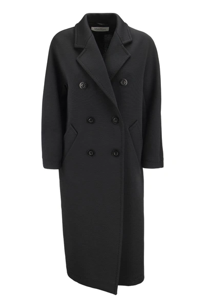 Shop Max Mara Madame2 - Double-breasted Coat In Black