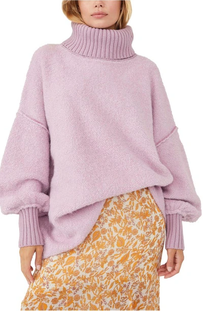 Shop Free People Milo Tunic Sweater In Moonlit Orchid
