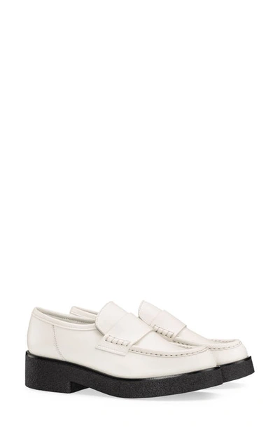 Shop Koio Bari Loafer In Ivory