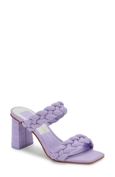 Shop Dolce Vita Paily Slide Sandal In Lavender Stella
