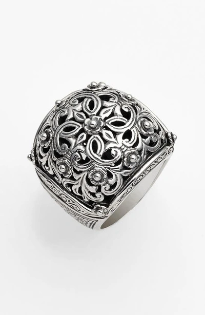 Shop Konstantino 'classics' Filigree Dome Ring In Silver