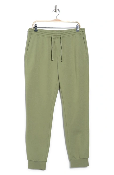 Shop Abound Fleece Knit Drawstring Joggers In Olive Acorn