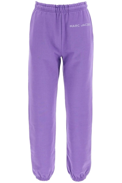 Shop Marc Jacobs The Sweatpants In Purple Potion (purple)
