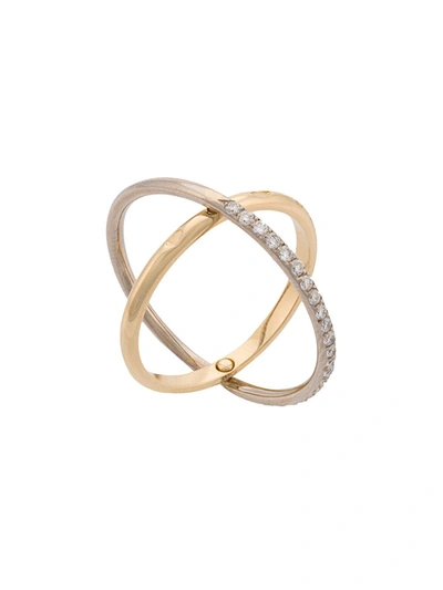 Shop Charlotte Chesnais Elipse Ring In Gold