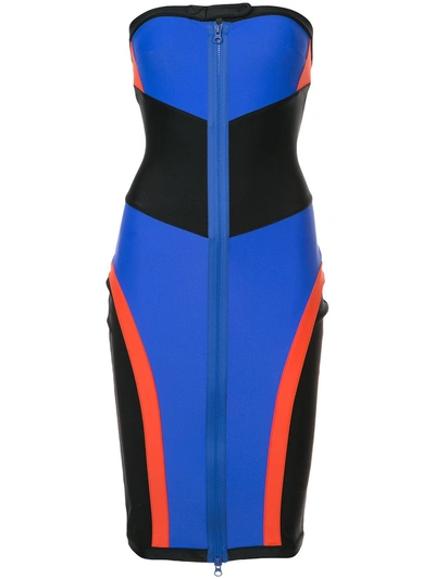 Shop Puma Scuba Pabel Biker Dress In Blue