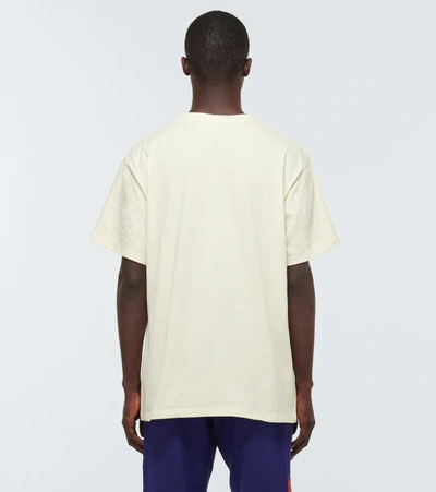 Shop Gucci The North Face X  Cotton T-shirt In Sunkissed/mc