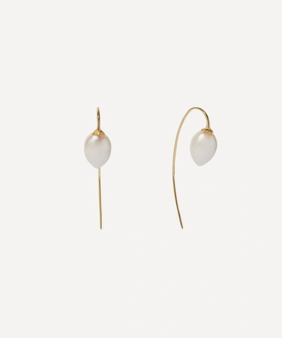 Annoushka 18ct Gold Pearl French Hook Earrings In Gold