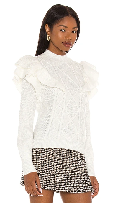 Shop Bb Dakota By Steve Madden Go To Town Sweater In Ivory