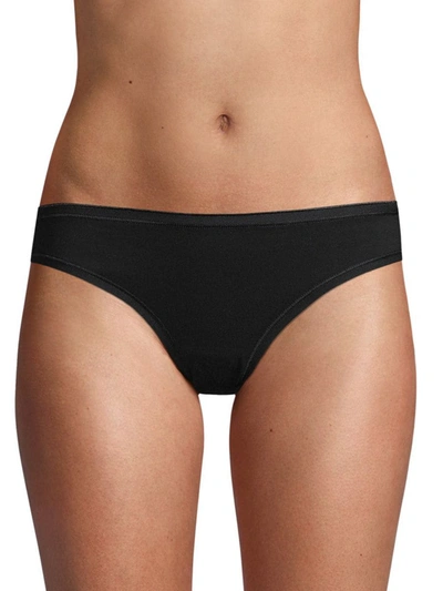 Shop Ava & Aiden Women's Low-rise Bikini Briefs In Black