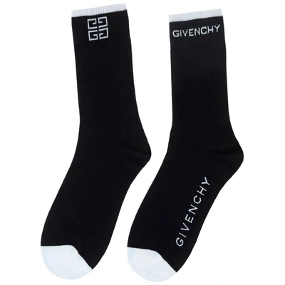 Shop Givenchy Men's Socks 4g In Black