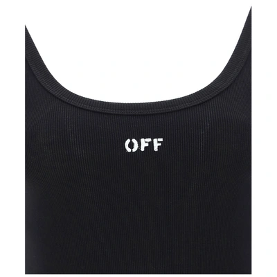 Shop Off-white Women's Tank Top Vest In Black