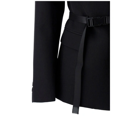 Shop Prada Men's Jacket Blazer In Black