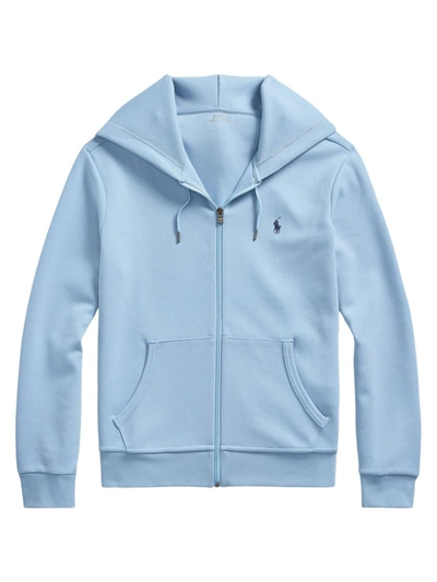 Polo Ralph Lauren Double-knit Tech Hoodie In Blue Note | ModeSens