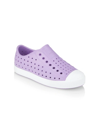 Shop Native Shoes Baby's & Toddler's Jefferson Rubber Sneakers In Purple