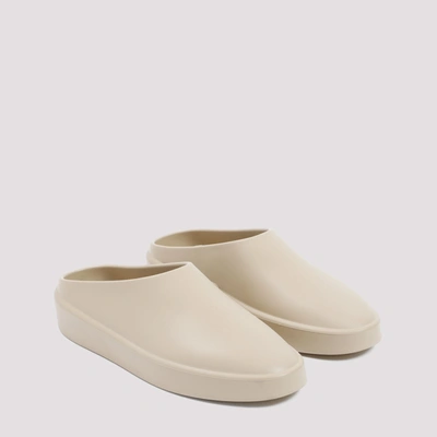 Shop Fear Of God The California Slippers Shoes In Nude &amp; Neutrals