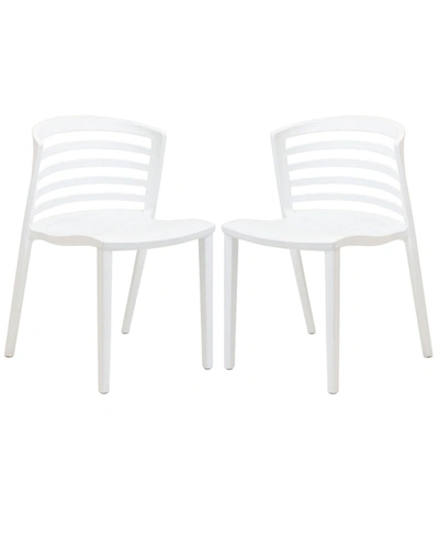 Shop Modway Curvy Dining Side Chair In White