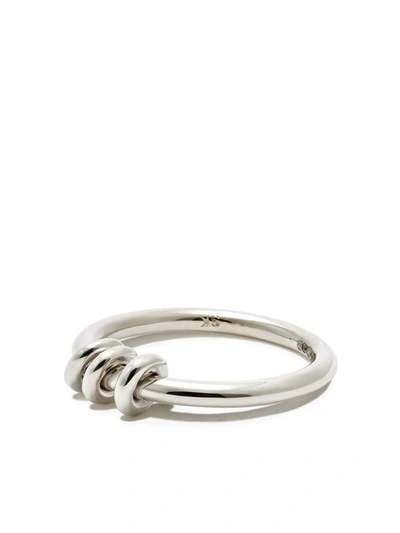 Shop Spinelli Kilcollin Sirius Band Ring In Silver