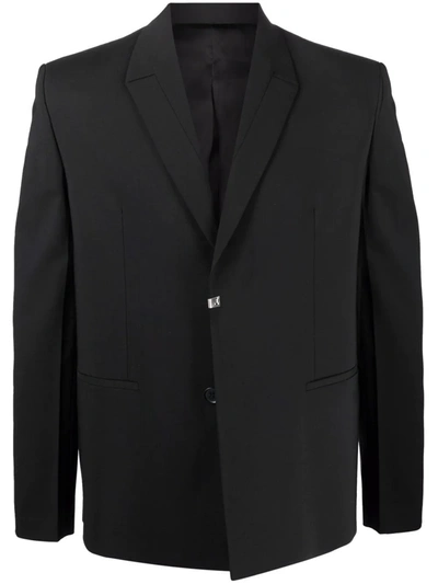 Shop Alyx Button-front Blazer In Black