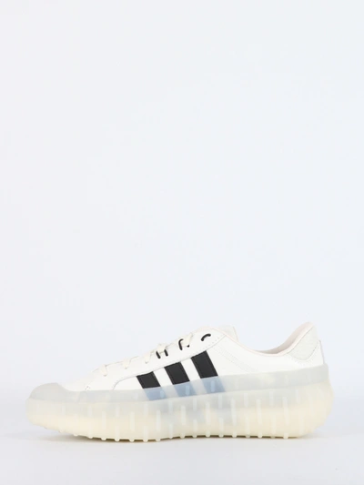 Shop Adidas Y3 Y-3 Gr.1p Sneakers In White
