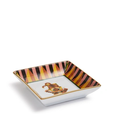 Shop La Doublej Trinket Tray (15x15) In Tiger