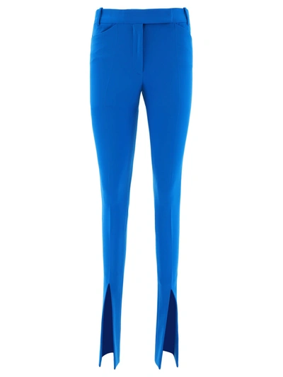 Shop Attico "freja" Tailored Trousers In Light Blue