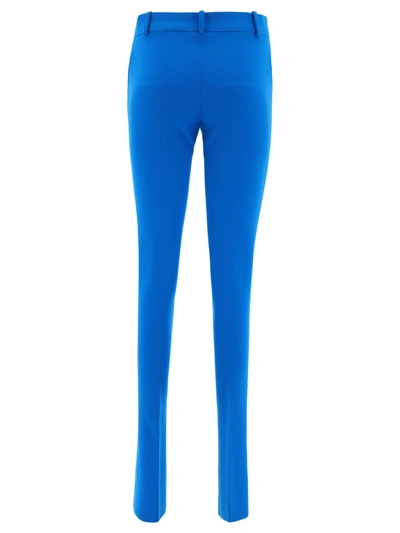Shop Attico "freja" Tailored Trousers In Light Blue