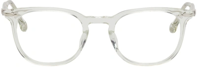 Shop Matsuda Transparent M2047 Glasses In Crystal