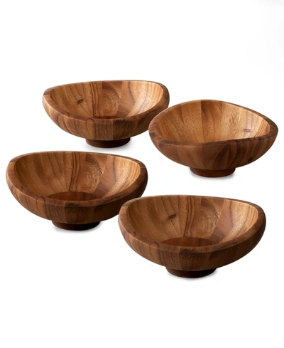 Shop Nambe Butterfly Set Of 4 Salad Bowls